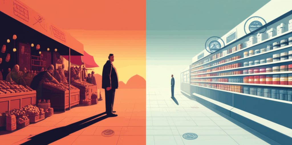 Bozor va supermarket